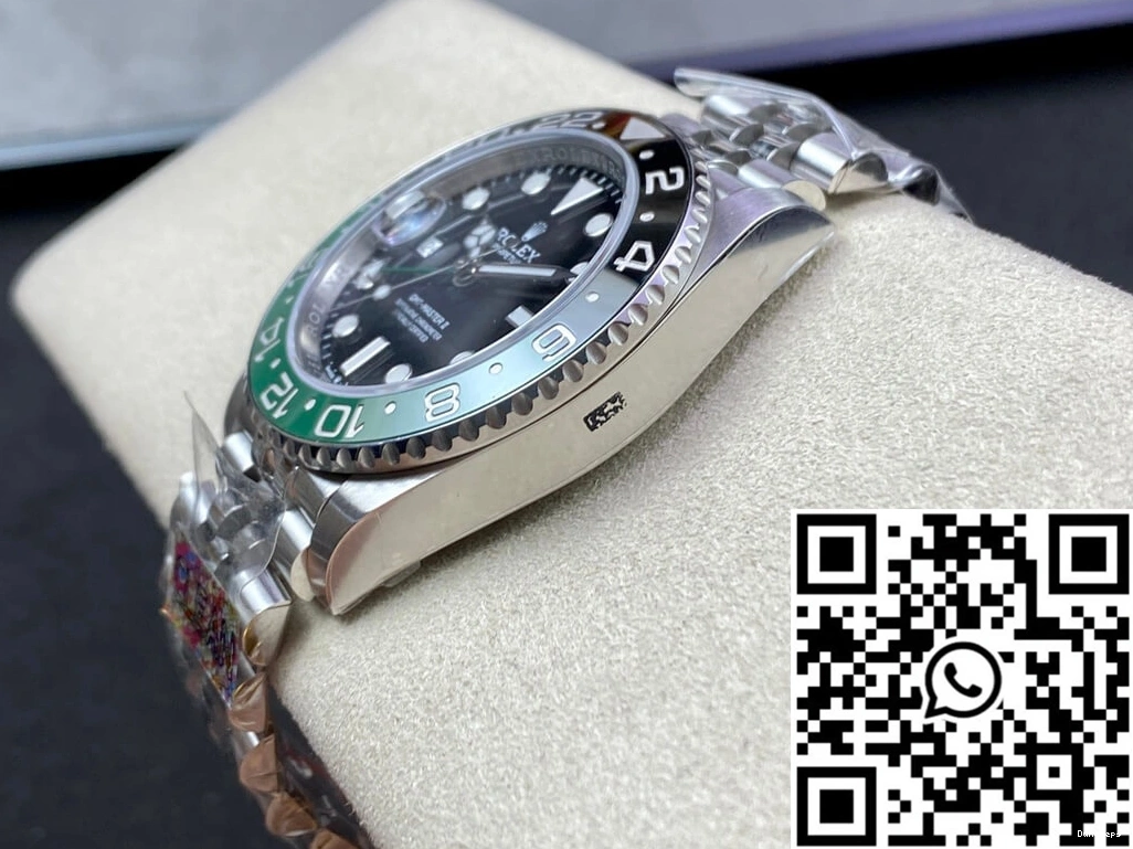 M126720vtnr-0002 GMT Rolex Dial Clean Factory Black II Master 1127